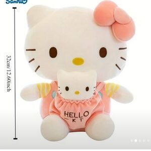 Sanrio Hello Kitty Plush Toy with Pink Outfit